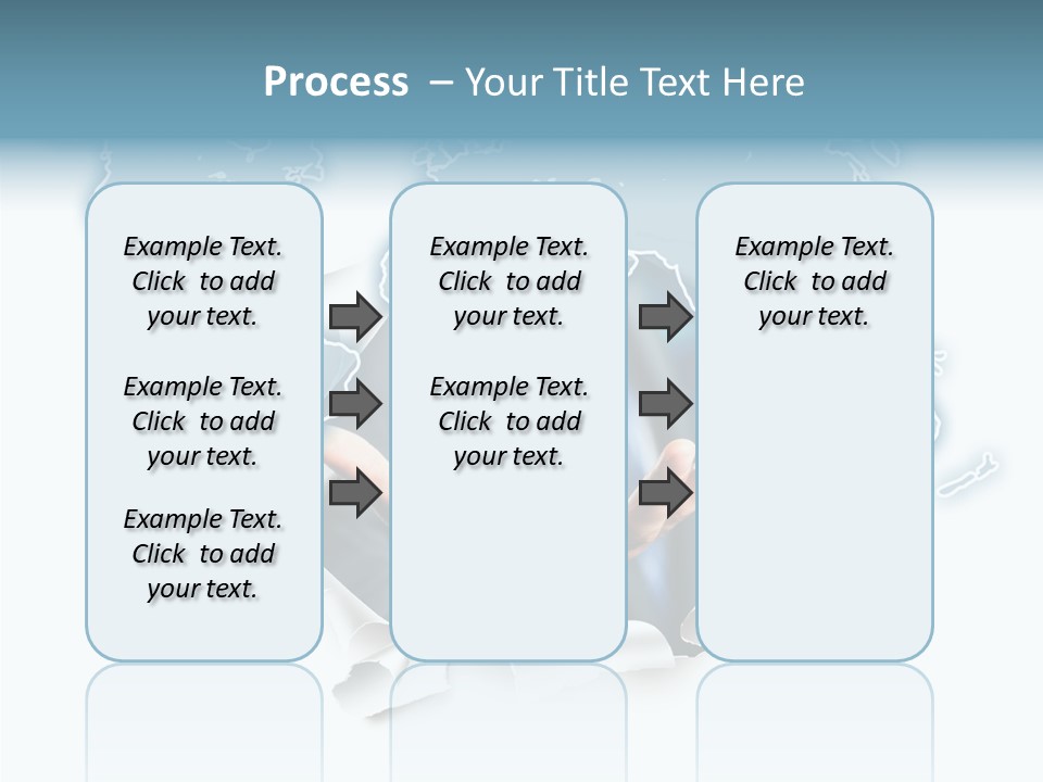 Reiseziel Weltweit Handel PowerPoint Template