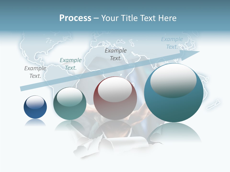 Reiseziel Weltweit Handel PowerPoint Template