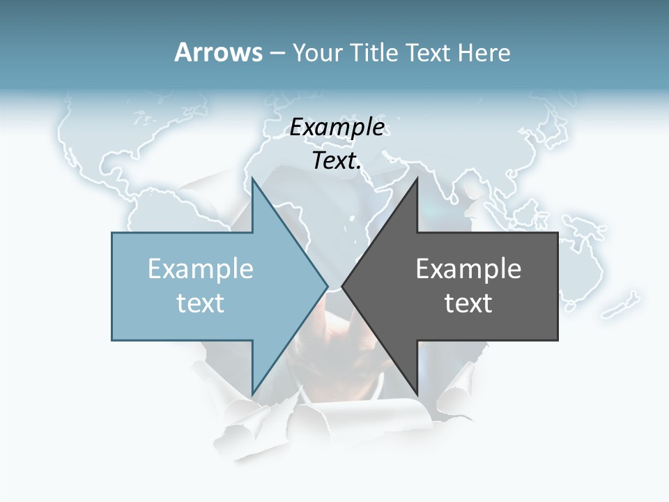 Reiseziel Weltweit Handel PowerPoint Template