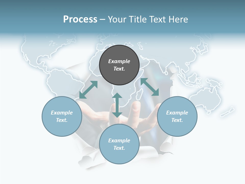 Reiseziel Weltweit Handel PowerPoint Template