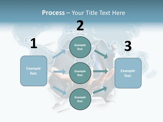 Reiseziel Weltweit Handel PowerPoint Template