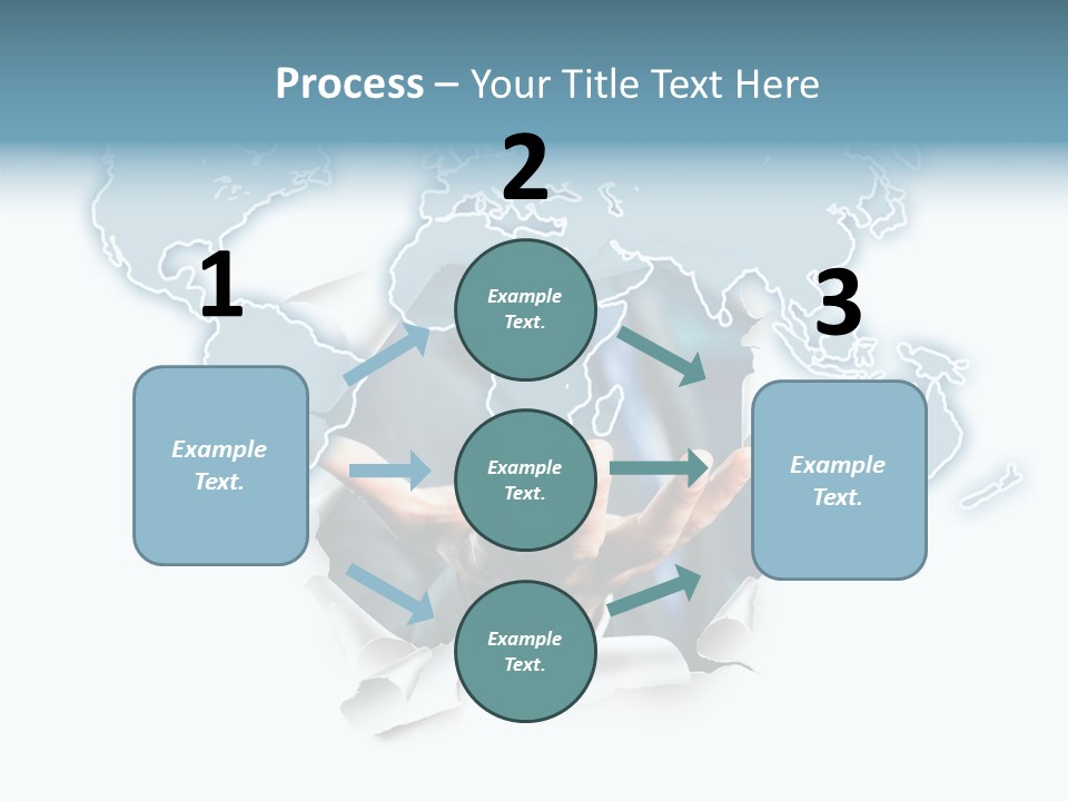 Reiseziel Weltweit Handel PowerPoint Template