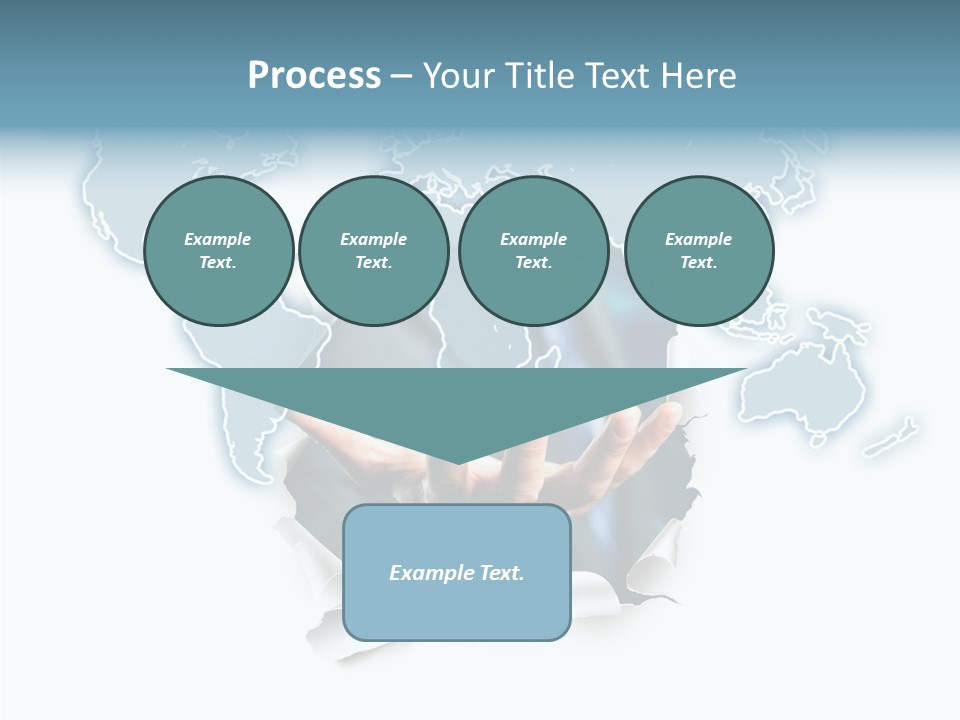 Reiseziel Weltweit Handel PowerPoint Template