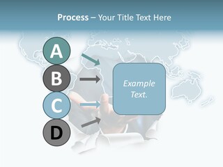 Reiseziel Weltweit Handel PowerPoint Template