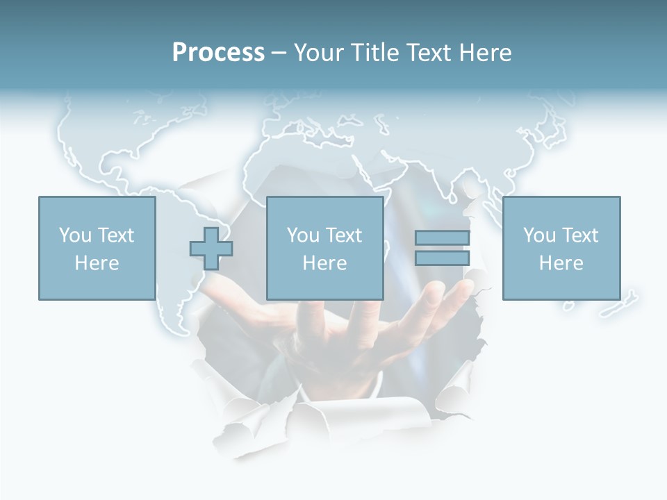 Reiseziel Weltweit Handel PowerPoint Template
