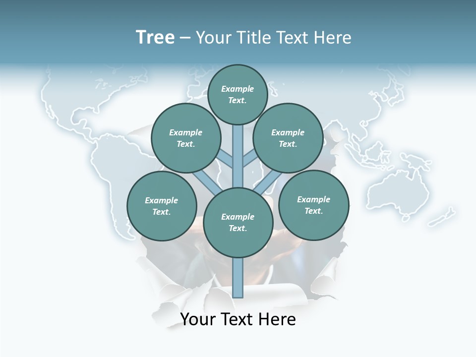 Reiseziel Weltweit Handel PowerPoint Template