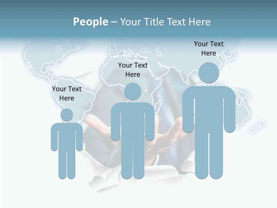 Reiseziel Weltweit Handel PowerPoint Template