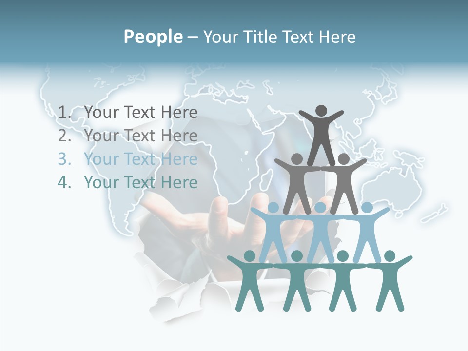 Reiseziel Weltweit Handel PowerPoint Template