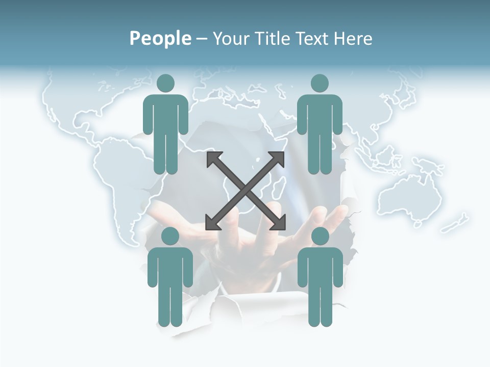 Reiseziel Weltweit Handel PowerPoint Template