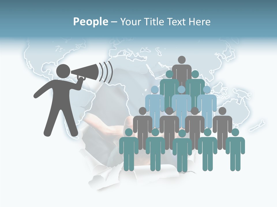 Reiseziel Weltweit Handel PowerPoint Template