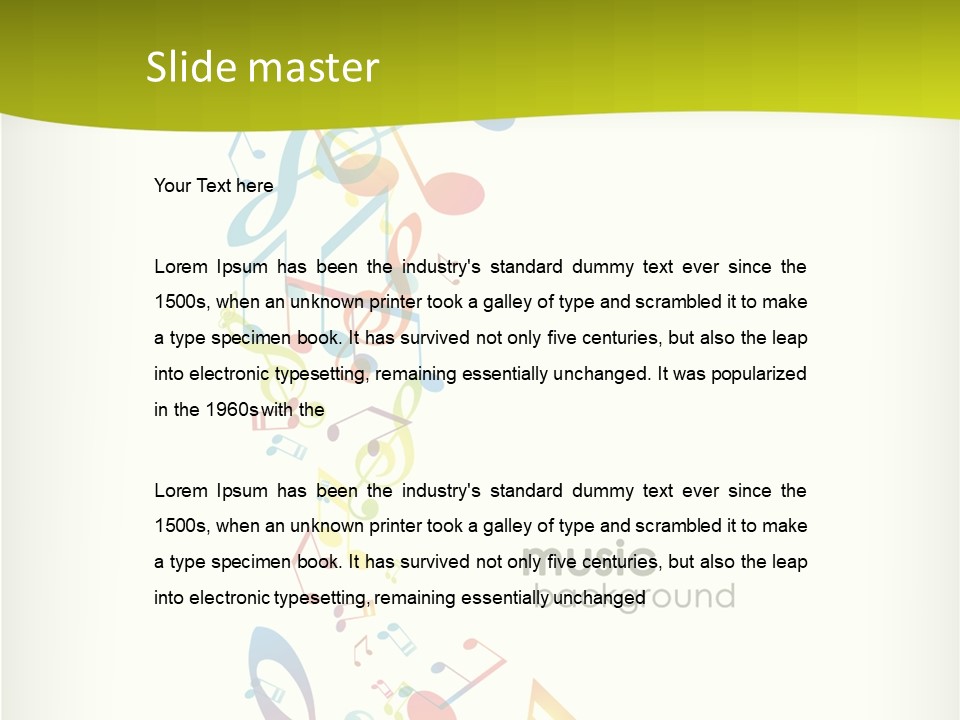 Ancien Romantique Poster PowerPoint Template