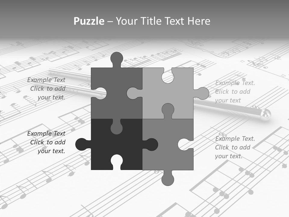 Fran Decoratif Vieux PowerPoint Template