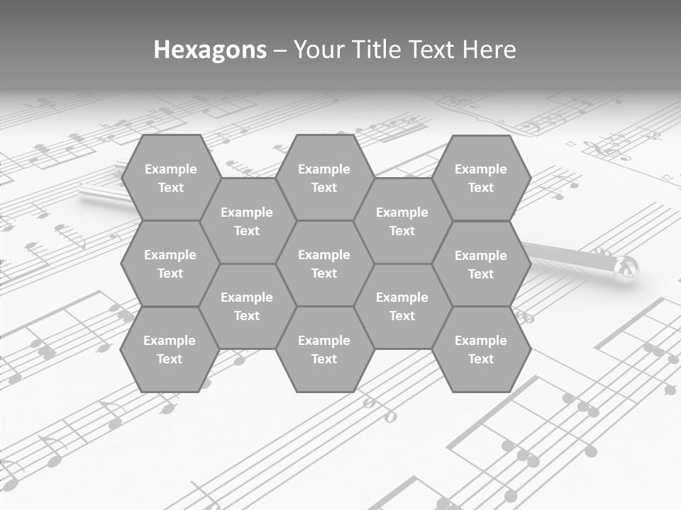 Fran Decoratif Vieux PowerPoint Template