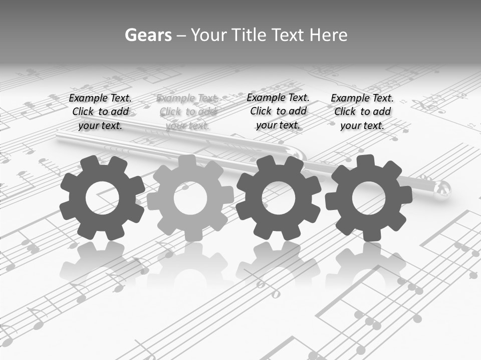 Fran Decoratif Vieux PowerPoint Template