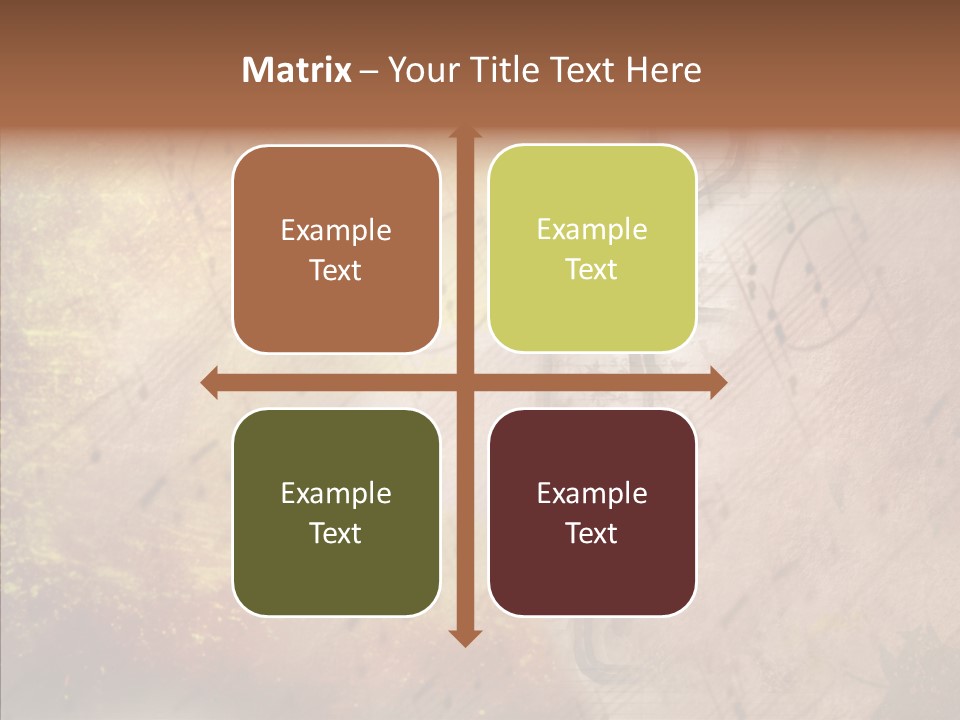 Texture Scrapbook Gravure PowerPoint Template