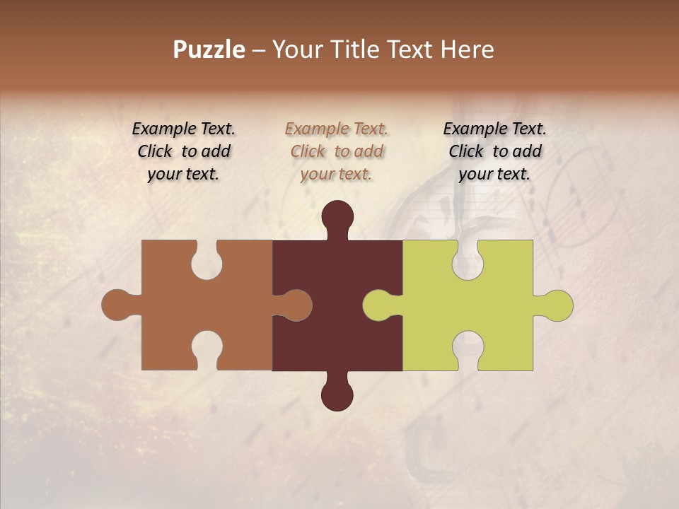 Texture Scrapbook Gravure PowerPoint Template