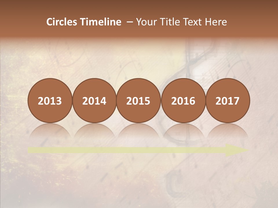 Texture Scrapbook Gravure PowerPoint Template