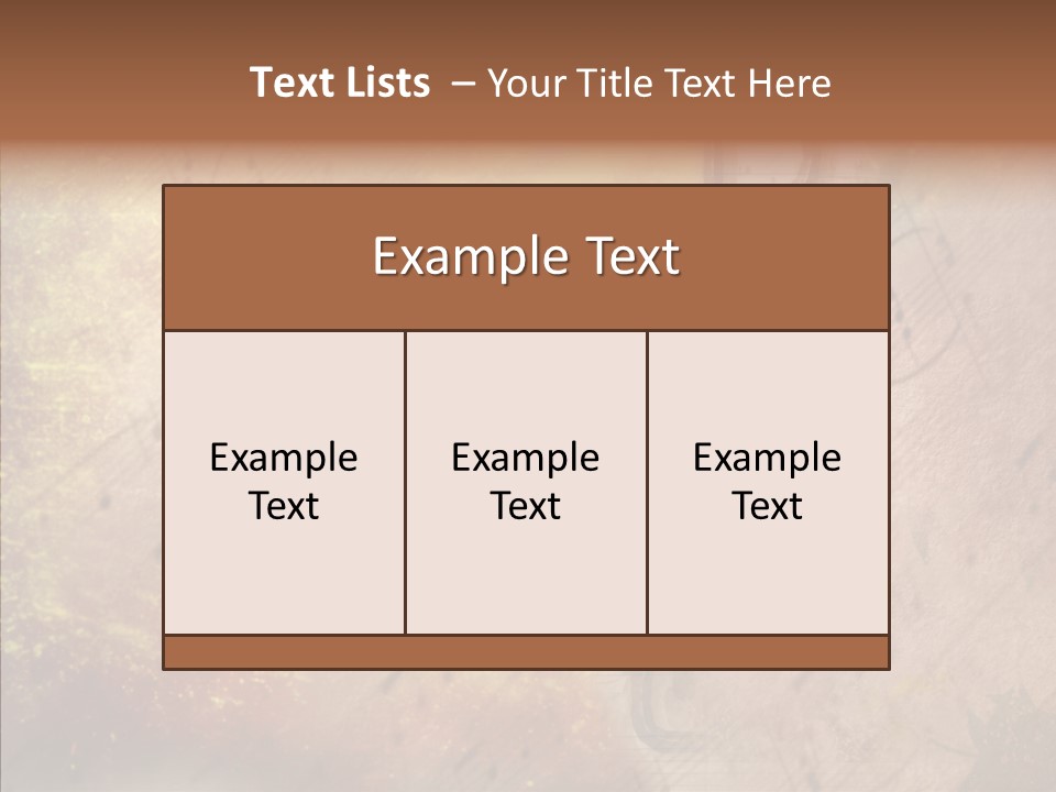 Texture Scrapbook Gravure PowerPoint Template