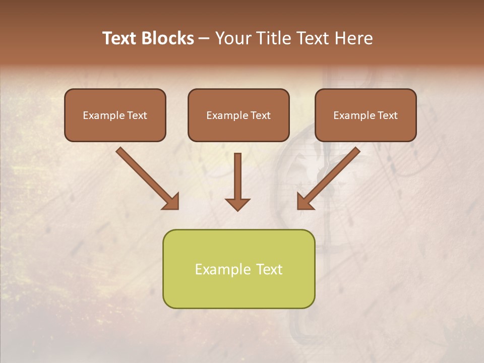 Texture Scrapbook Gravure PowerPoint Template