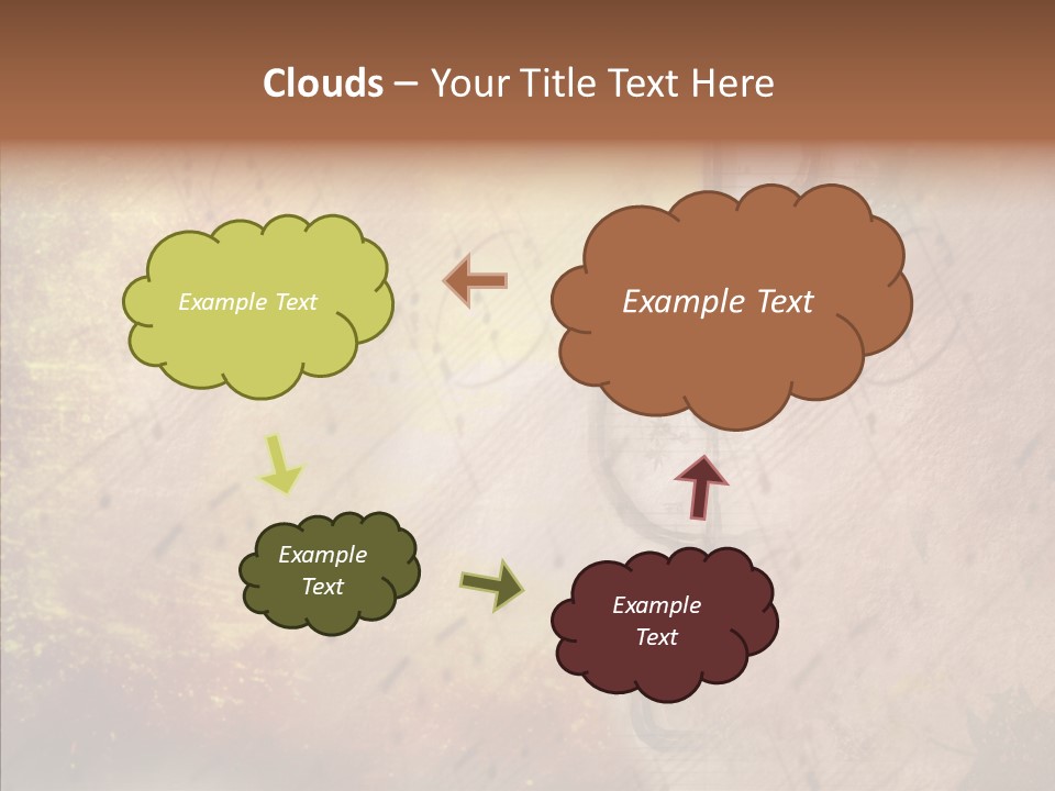 Texture Scrapbook Gravure PowerPoint Template