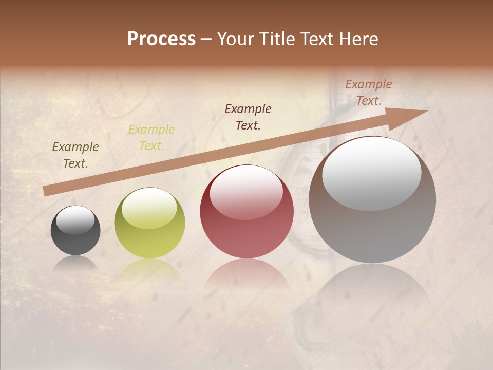 Texture Scrapbook Gravure PowerPoint Template