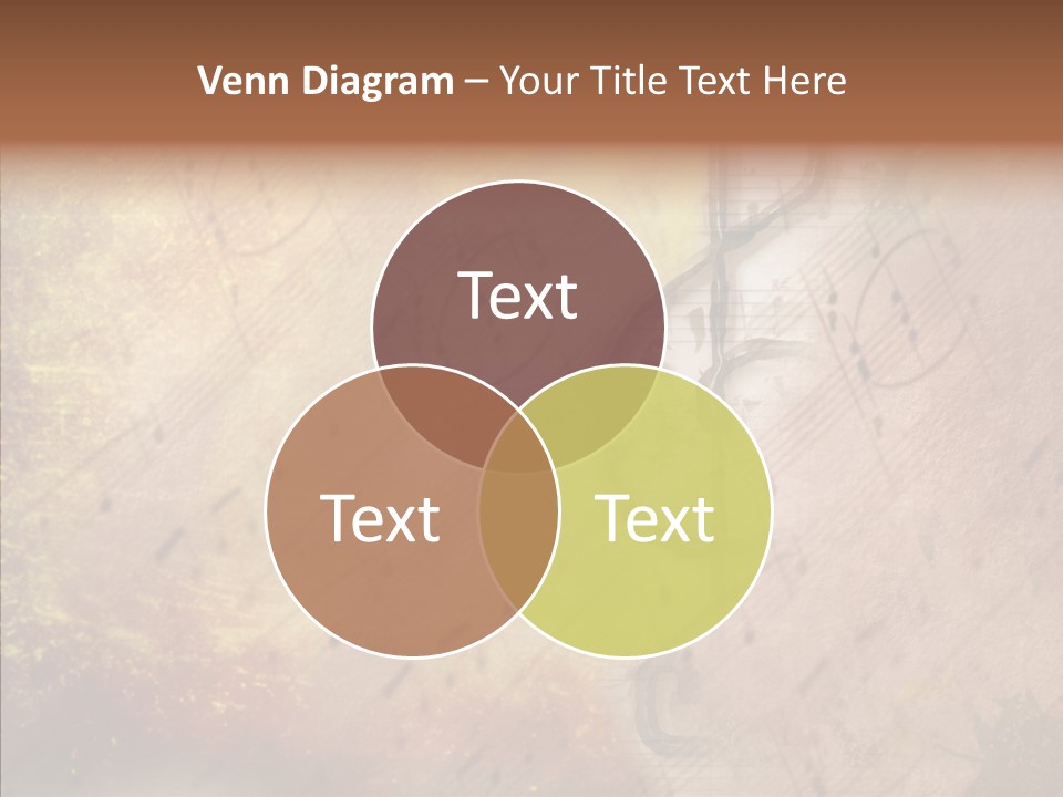 Texture Scrapbook Gravure PowerPoint Template