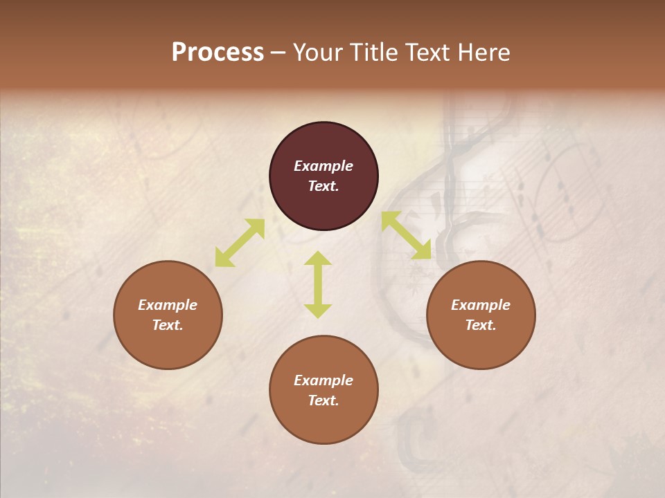 Texture Scrapbook Gravure PowerPoint Template