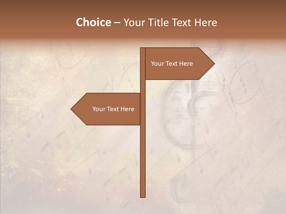 Texture Scrapbook Gravure PowerPoint Template