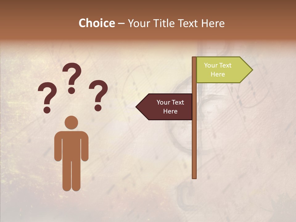 Texture Scrapbook Gravure PowerPoint Template