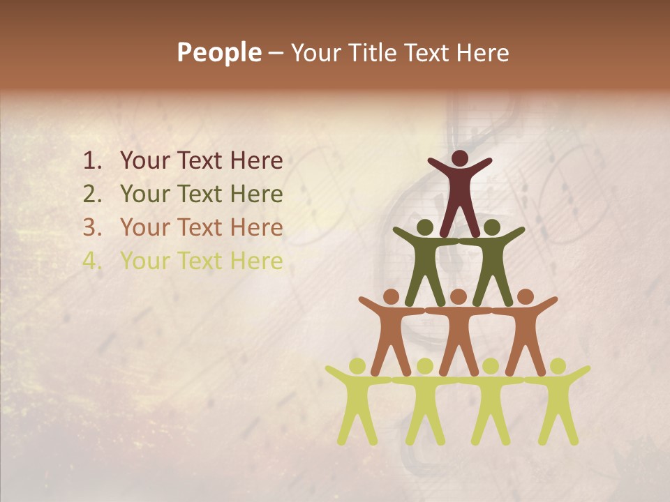 Texture Scrapbook Gravure PowerPoint Template