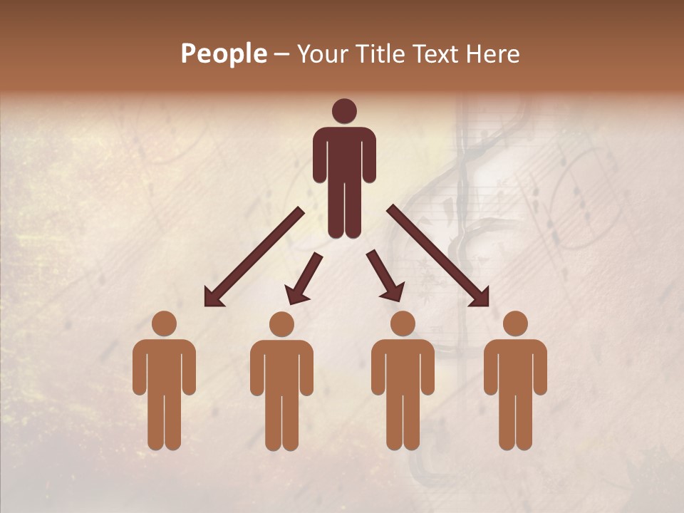 Texture Scrapbook Gravure PowerPoint Template