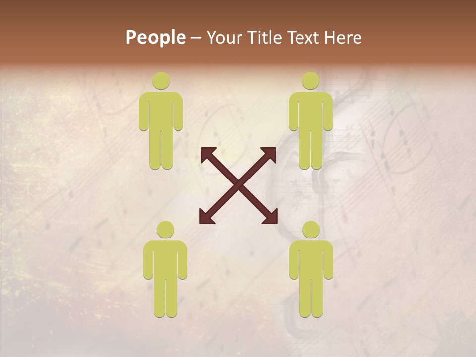 Texture Scrapbook Gravure PowerPoint Template