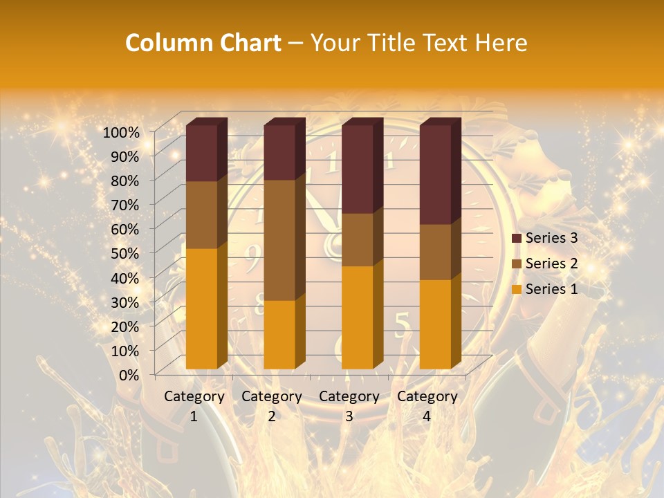 Affiche Grunge Mots PowerPoint Template