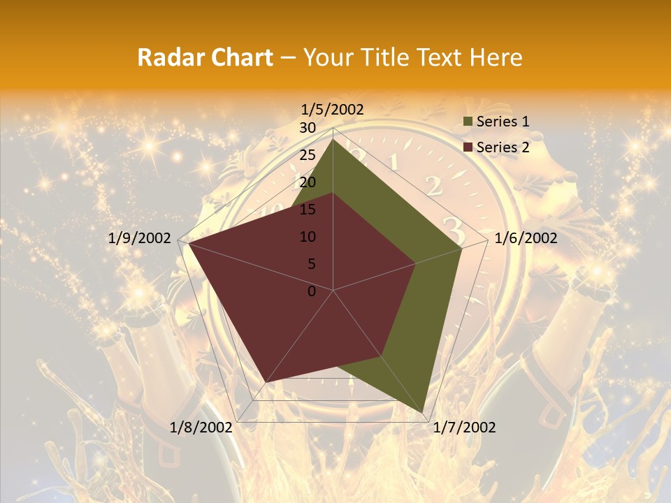 Affiche Grunge Mots PowerPoint Template