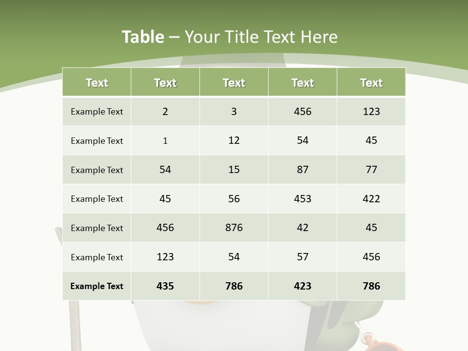 Hike Penguin Compass PowerPoint Template