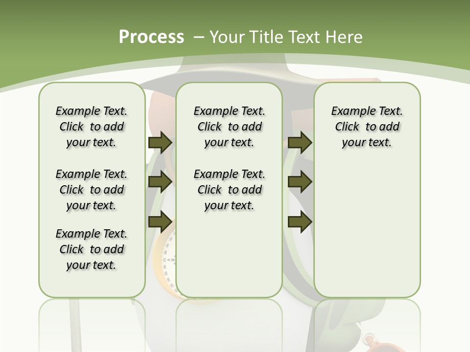 Hike Penguin Compass PowerPoint Template