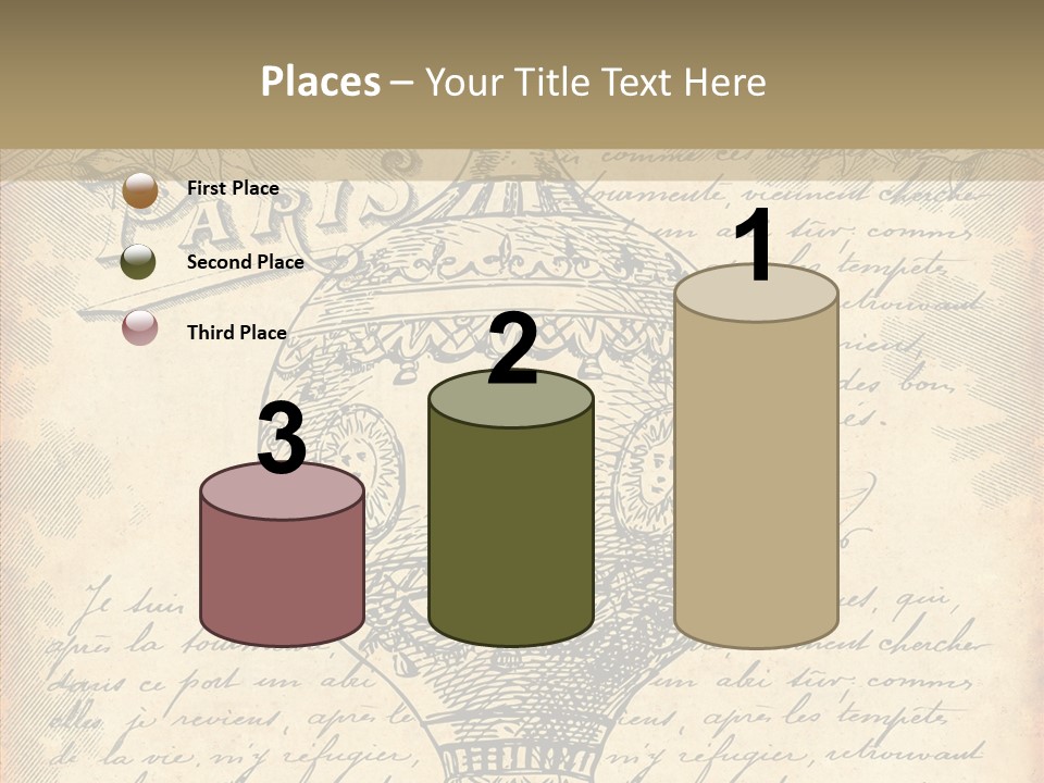 Ancien Romantique Poster PowerPoint Template