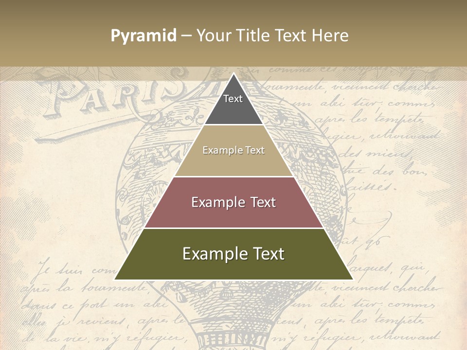 Ancien Romantique Poster PowerPoint Template