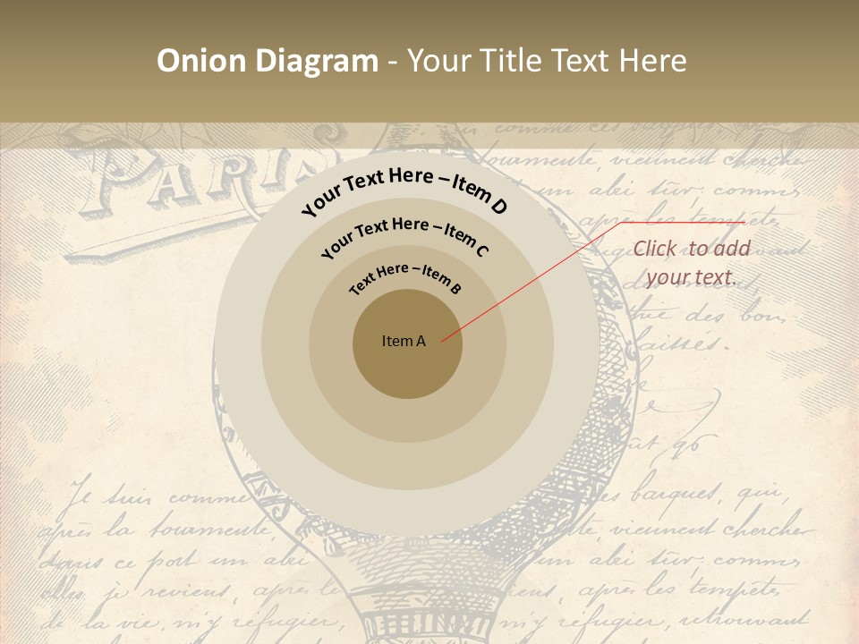 Ancien Romantique Poster PowerPoint Template