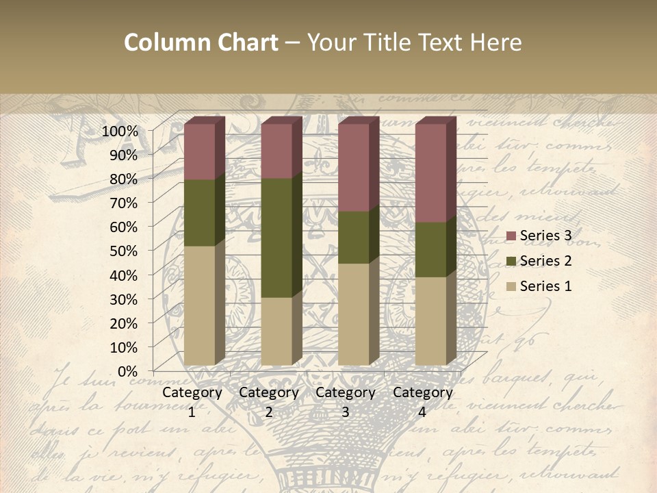 Ancien Romantique Poster PowerPoint Template