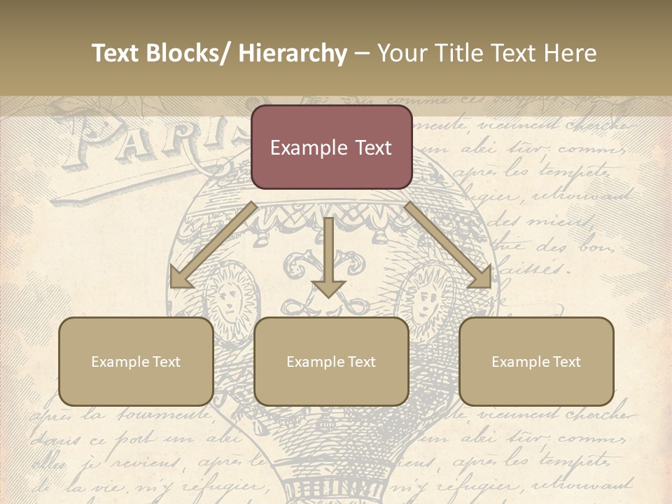 Ancien Romantique Poster PowerPoint Template