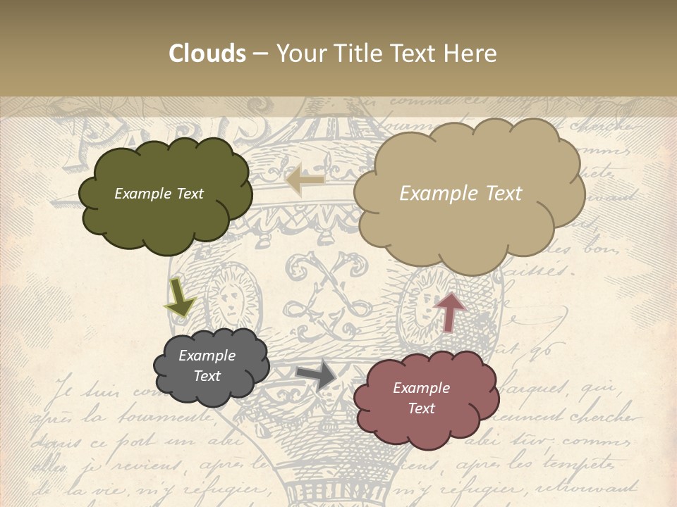 Ancien Romantique Poster PowerPoint Template