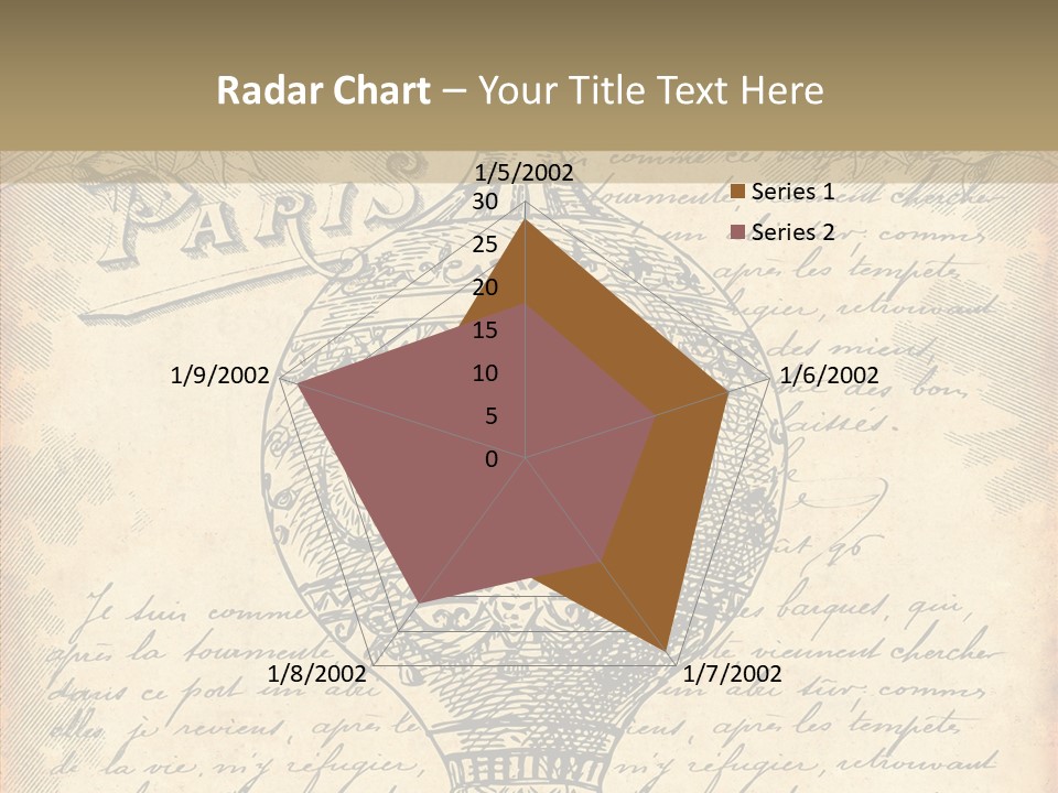 Ancien Romantique Poster PowerPoint Template