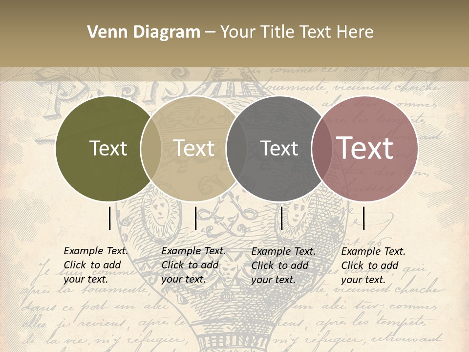 Ancien Romantique Poster PowerPoint Template