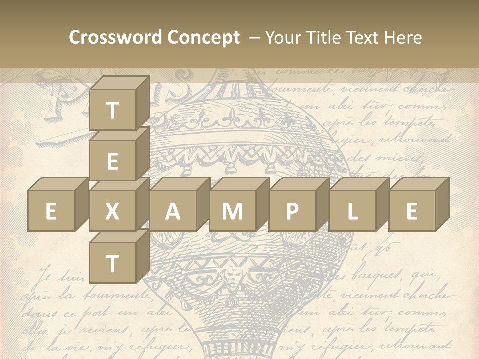 Ancien Romantique Poster PowerPoint Template