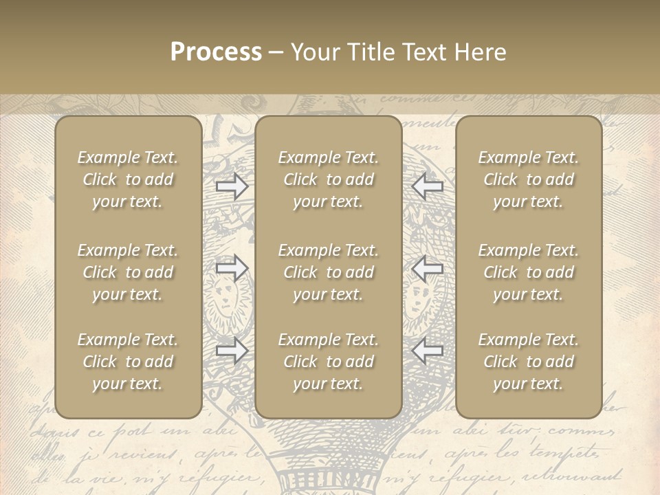 Ancien Romantique Poster PowerPoint Template