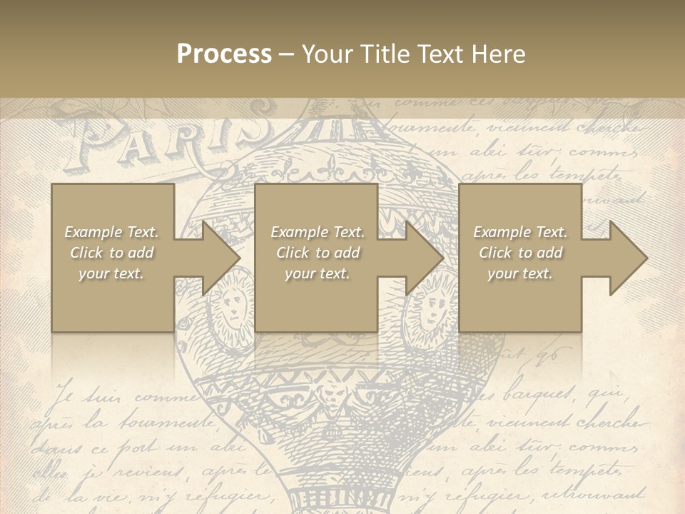 Ancien Romantique Poster PowerPoint Template