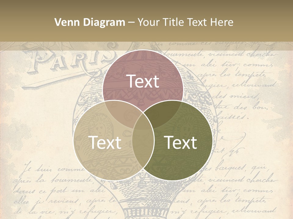 Ancien Romantique Poster PowerPoint Template