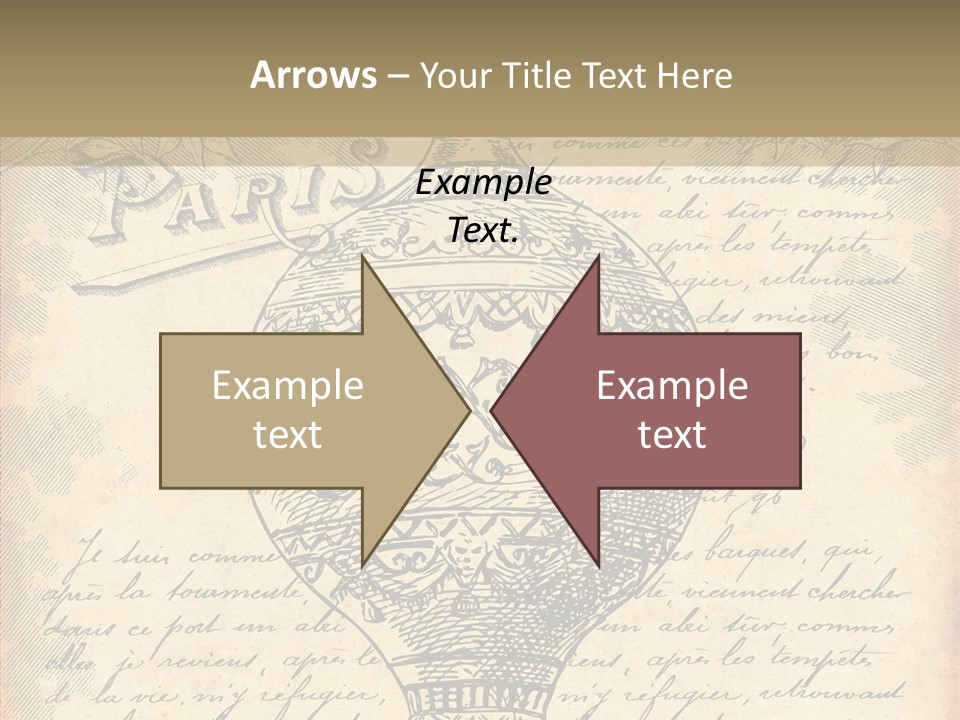 Ancien Romantique Poster PowerPoint Template