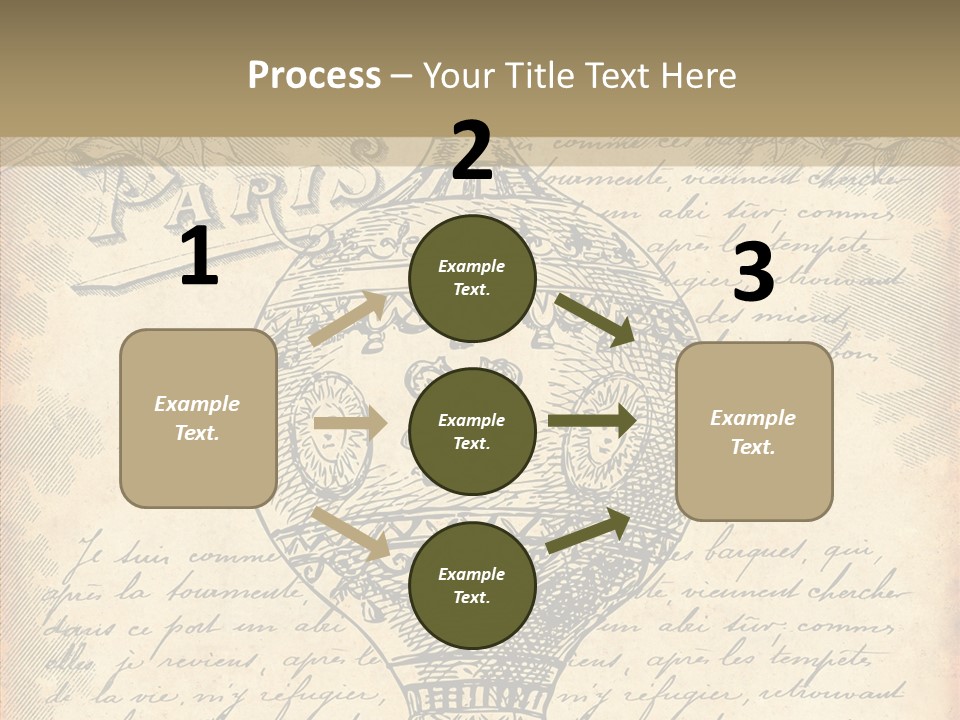 Ancien Romantique Poster PowerPoint Template